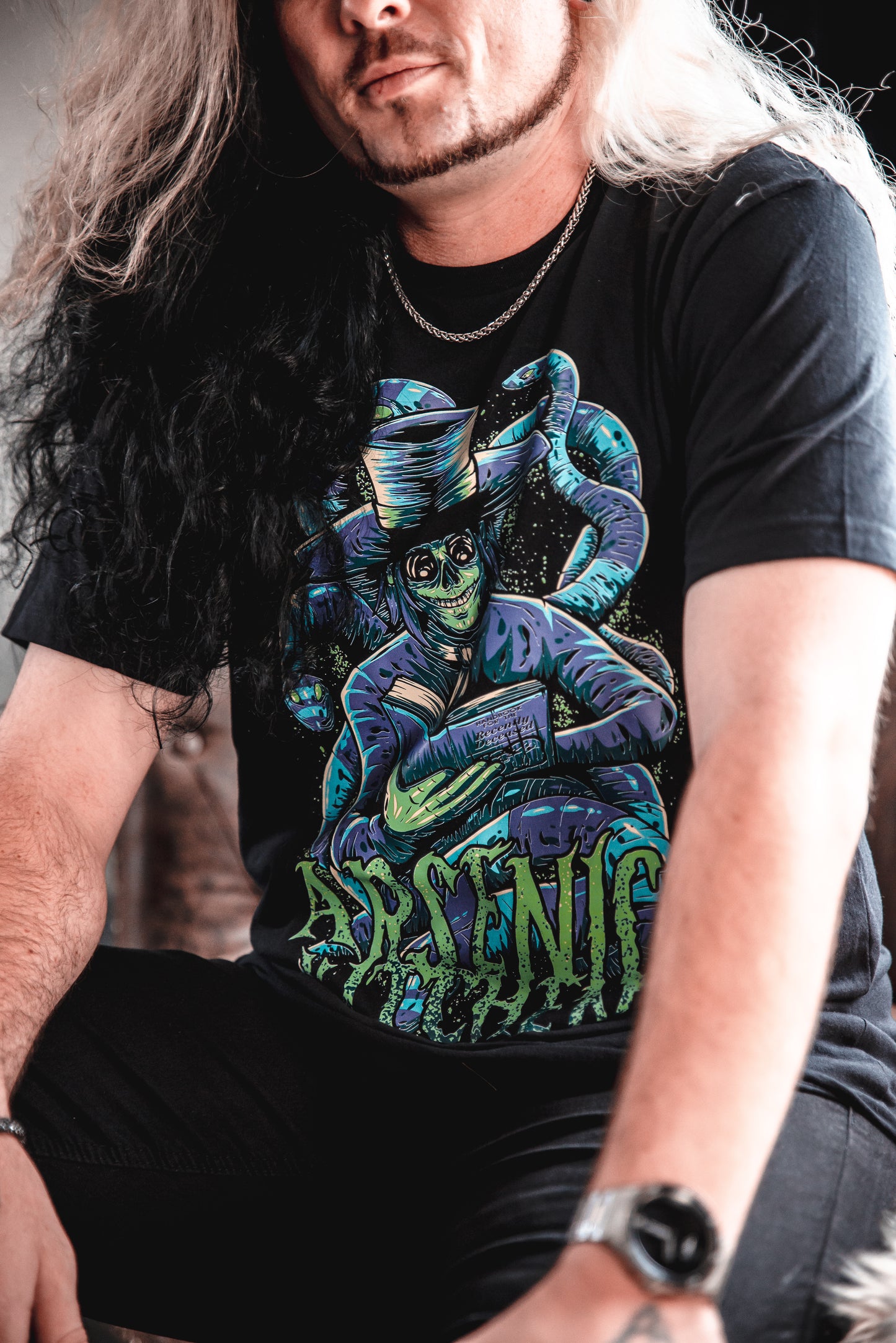 Arsenic Kitchen Color Graphic T