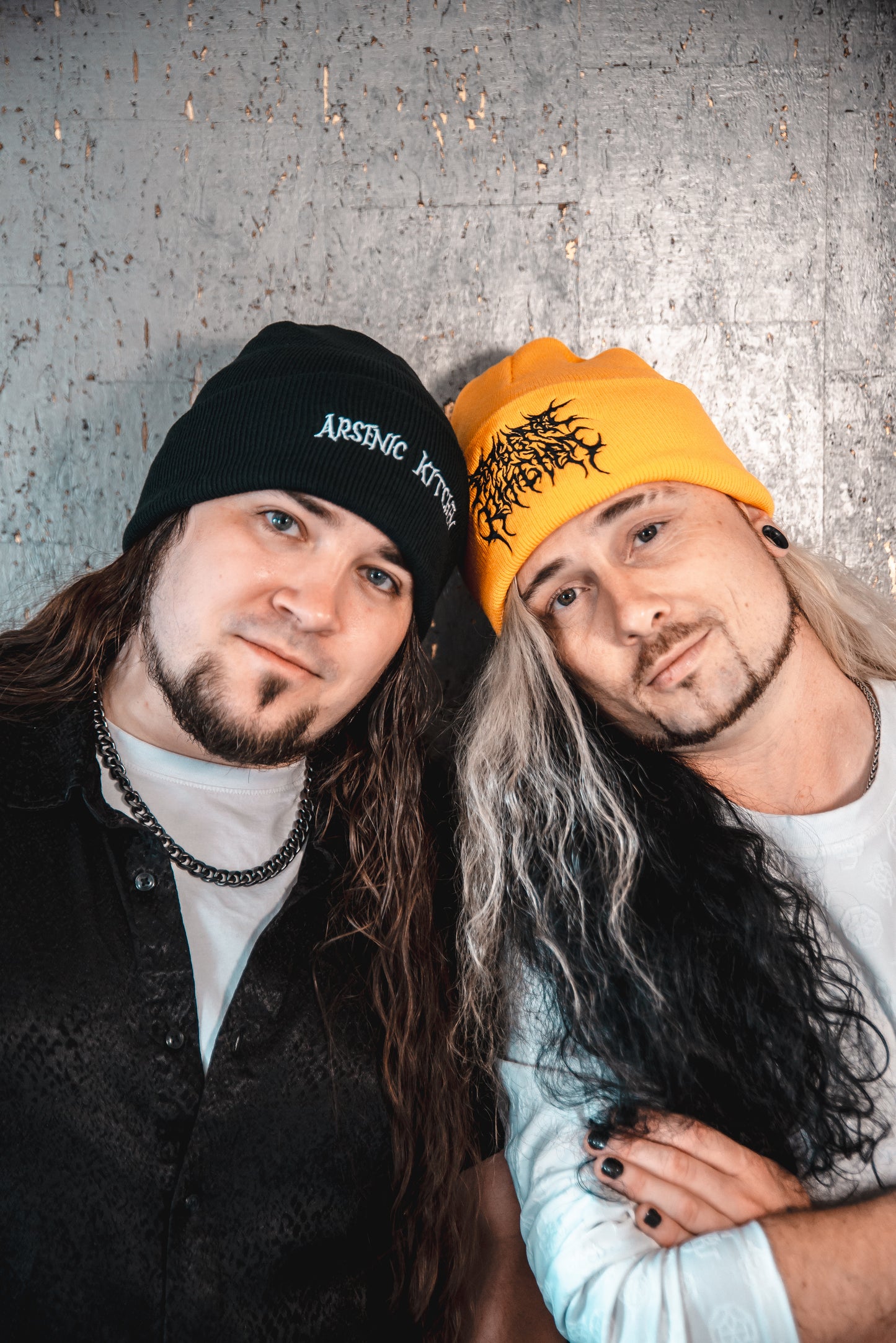 Yellow Beanies (black logo)