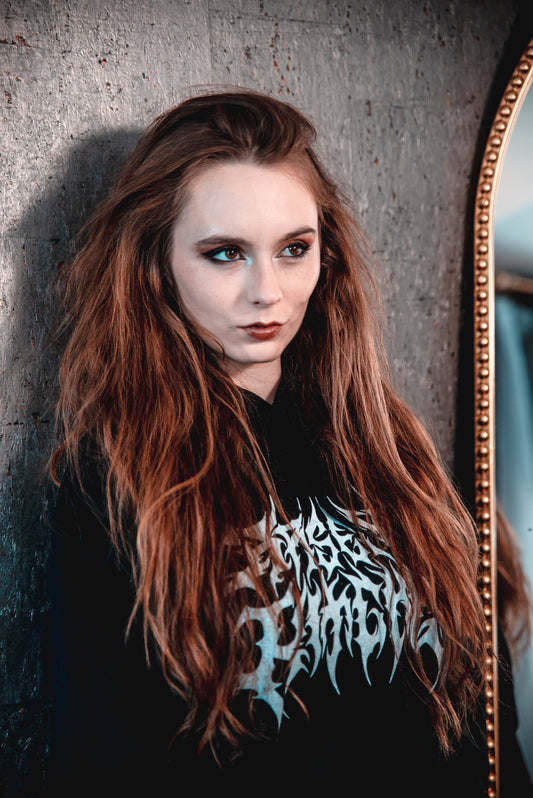 Black Arsenic Kitchen Hoodie (White Logo)