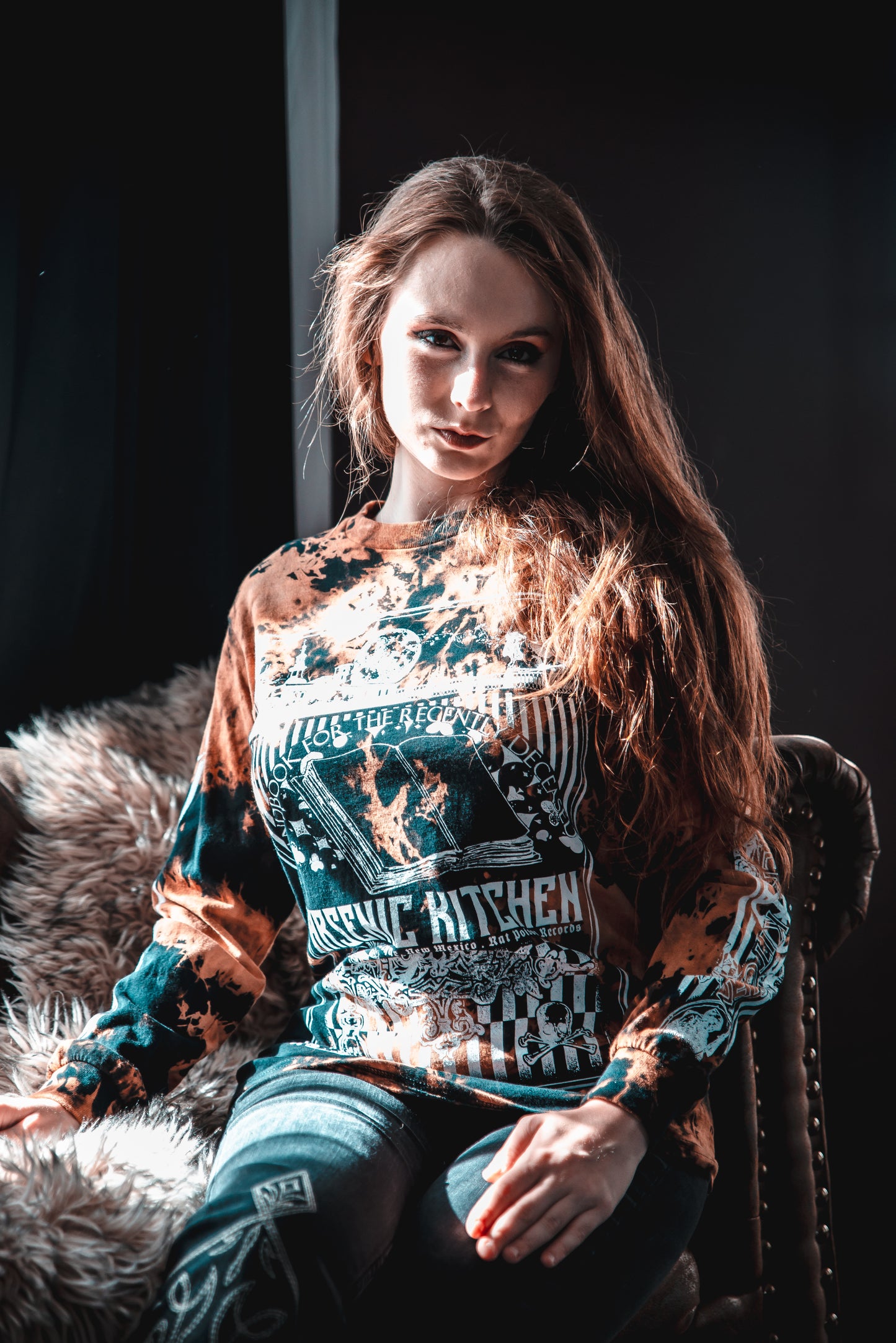 Handbook For The Recent Deceased Long Sleeve Acid Wash