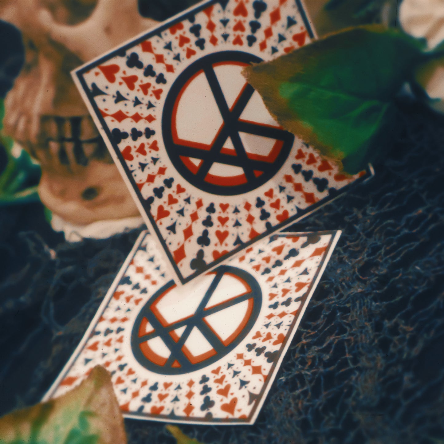 AK Card Suits Sticker