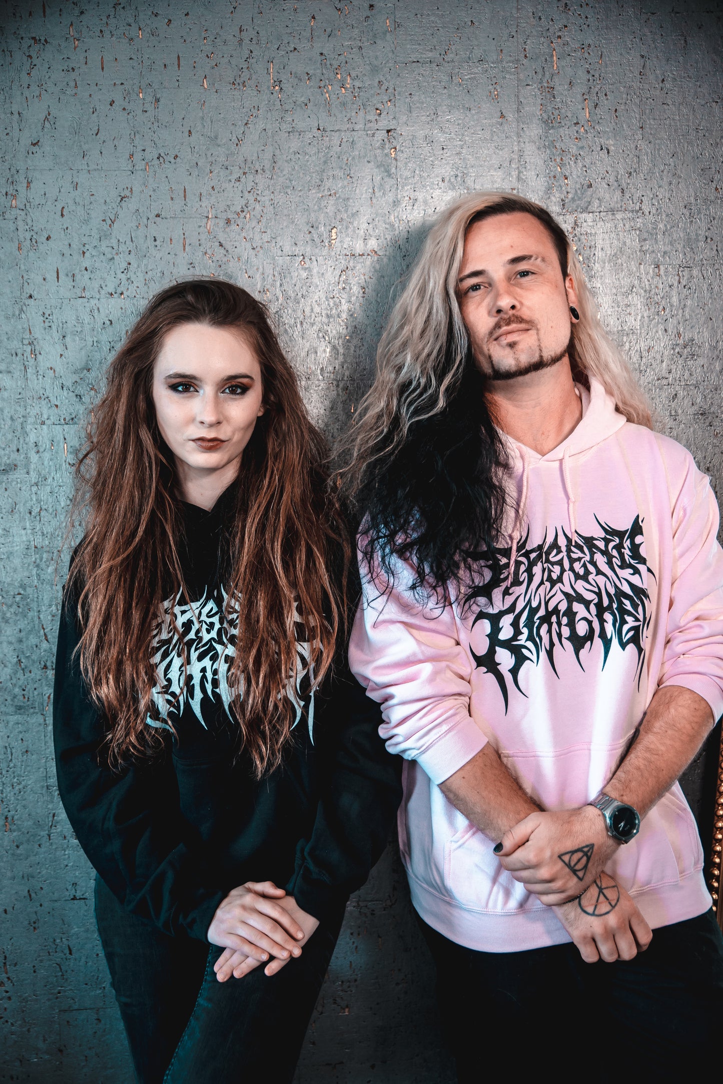 Black Arsenic Kitchen Hoodie (White Logo)